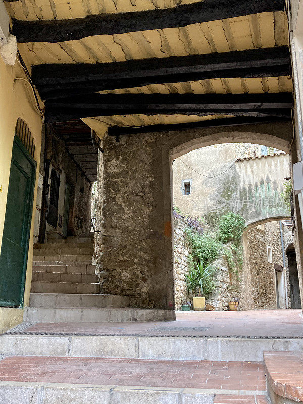 France - Côte d’Azur - Menton - little street un the old town
